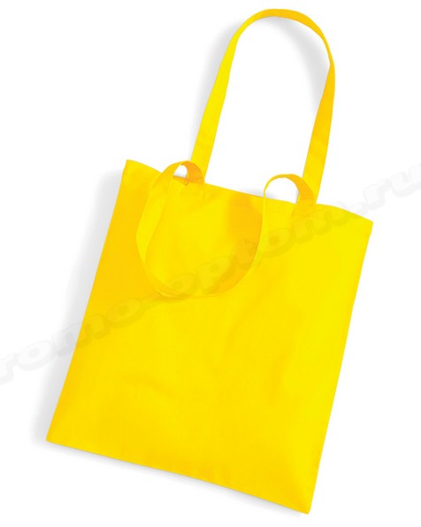 сумка желтая из полиэстера